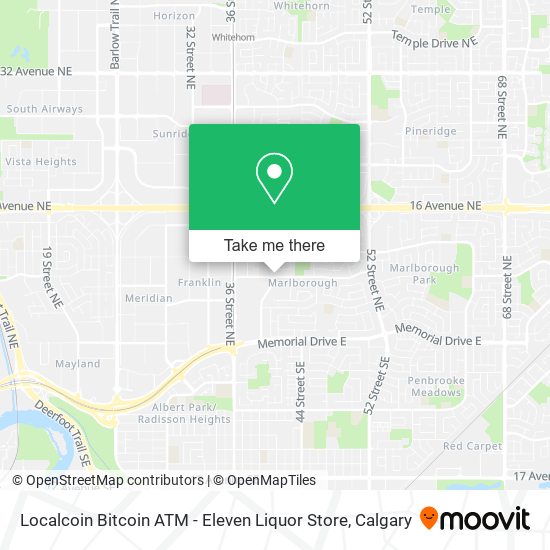 Localcoin Bitcoin ATM - Eleven Liquor Store plan