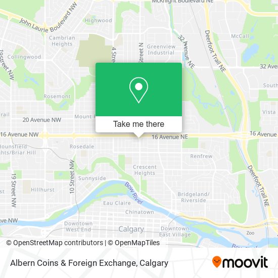 Albern Coins & Foreign Exchange map