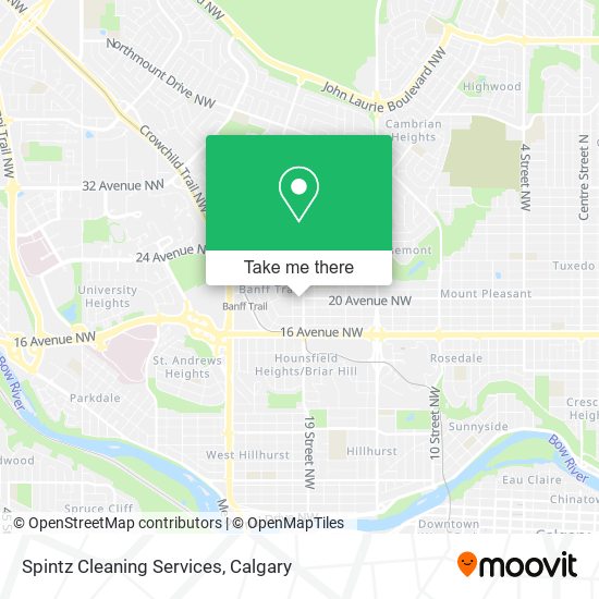 Spintz Cleaning Services map