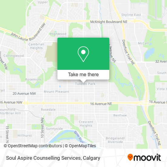 Soul Aspire Counselling Services map