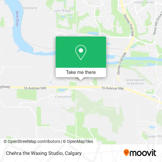 Chehra the Waxing Studio map