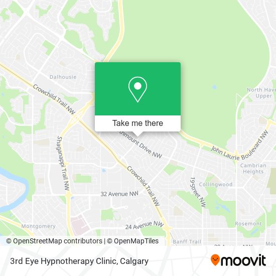 3rd Eye Hypnotherapy Clinic map