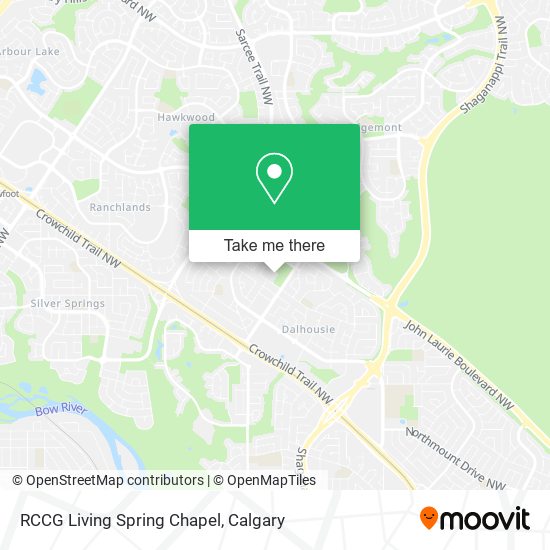 RCCG Living Spring Chapel map