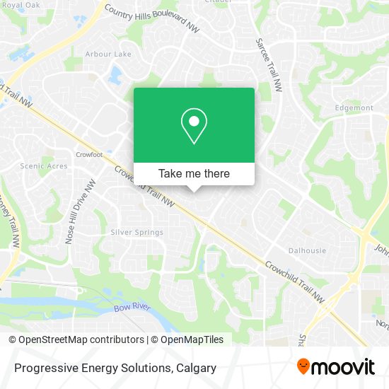 Progressive Energy Solutions map