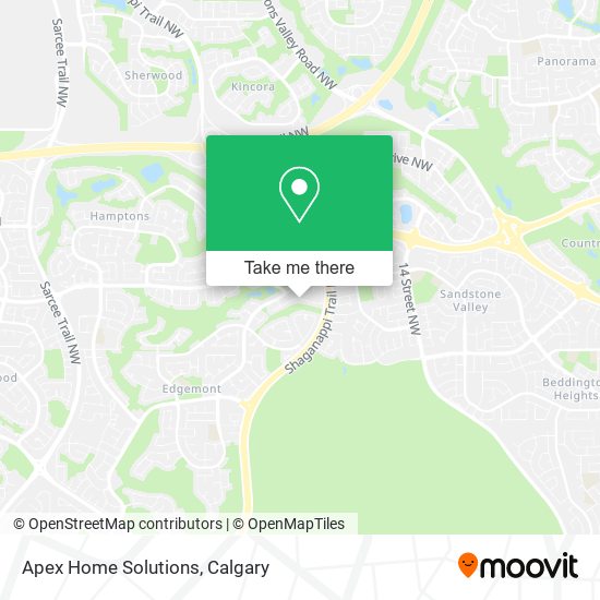 Apex Home Solutions map
