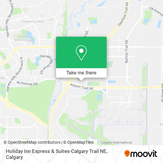 Holiday Inn Express & Suites-Calgary Trail NE plan