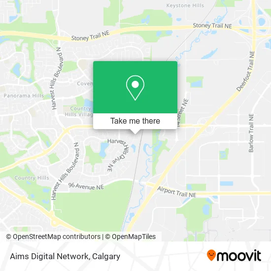 Aims Digital Network map