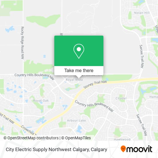 City Electric Supply Northwest Calgary plan