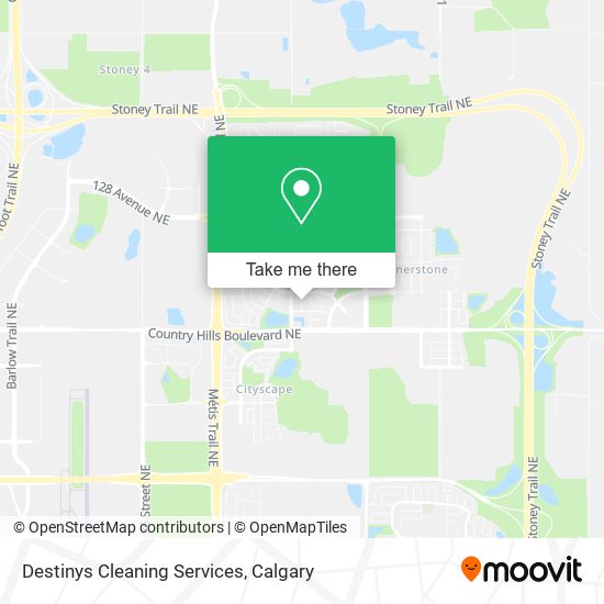 Destinys Cleaning Services map