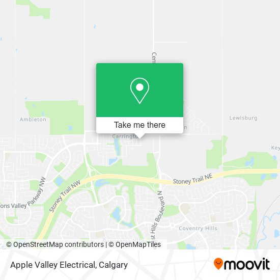Apple Valley Electrical map