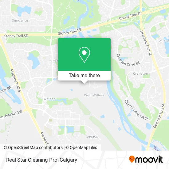 Real Star Cleaning Pro map