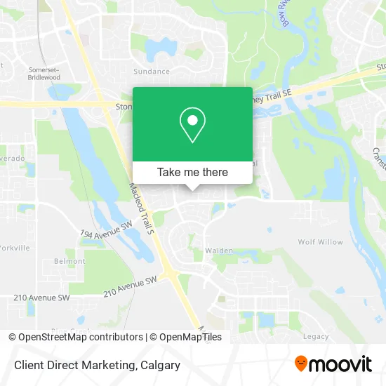 Client Direct Marketing map