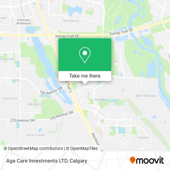 Age Care Investments LTD map