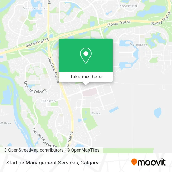 Starline Management Services map