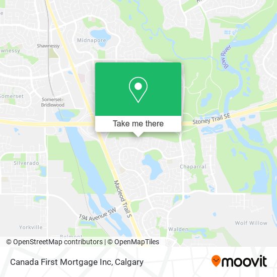 Canada First Mortgage Inc map