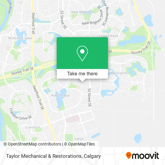 Taylor Mechanical & Restorations map