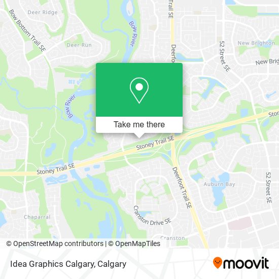 Idea Graphics Calgary map