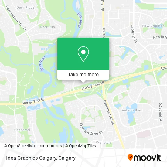 Idea Graphics Calgary map