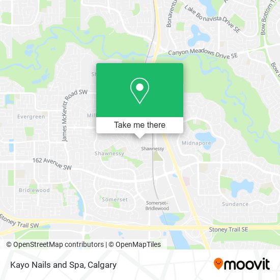 Kayo Nails and Spa map