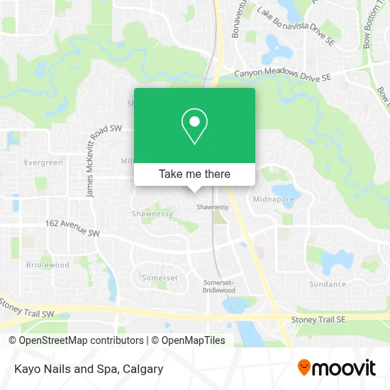 Kayo Nails and Spa map