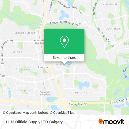 J L M Oilfield Supply LTD map
