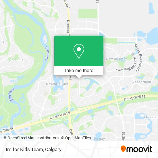 Im for Kids Team map