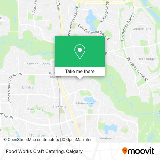 Food Works Craft Catering map