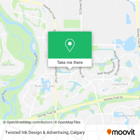 Twisted Ink Design & Advertising map