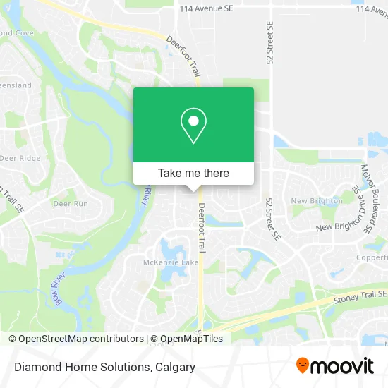 Diamond Home Solutions map