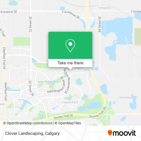 Clover Landscaping map