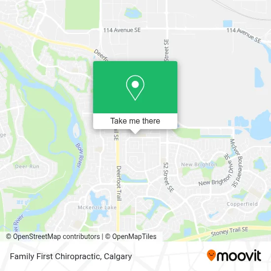 Family First Chiropractic map