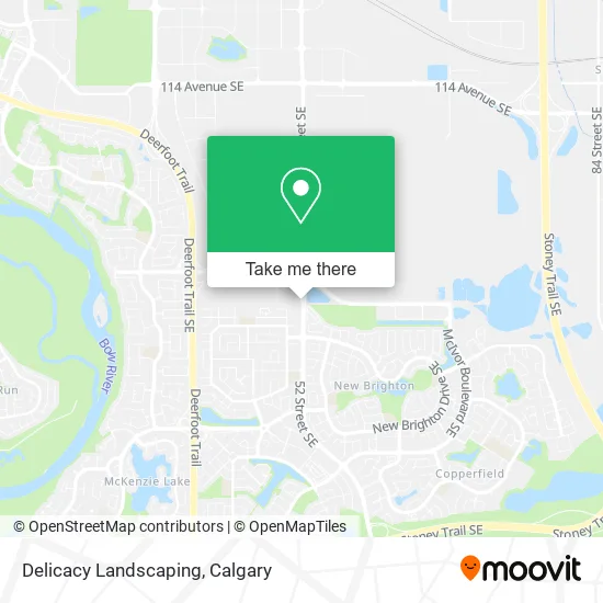 Delicacy Landscaping map