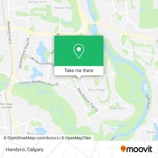 Handyco map