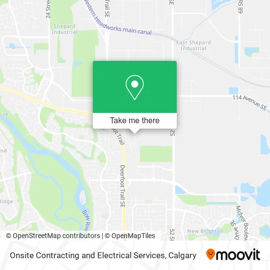 Onsite Contracting and Electrical Services map
