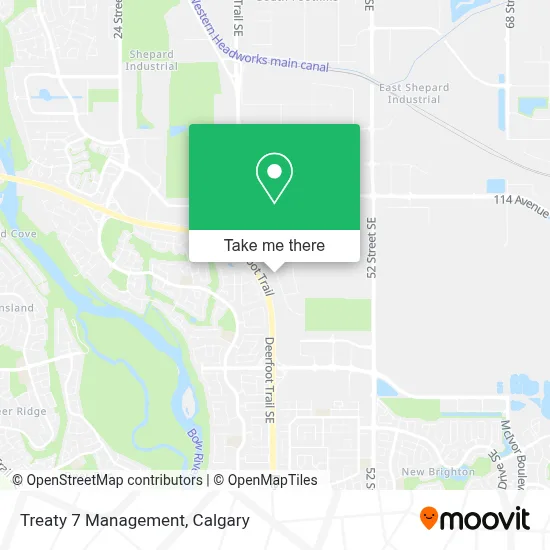 Treaty 7 Management map