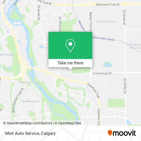 Mint Auto Service map