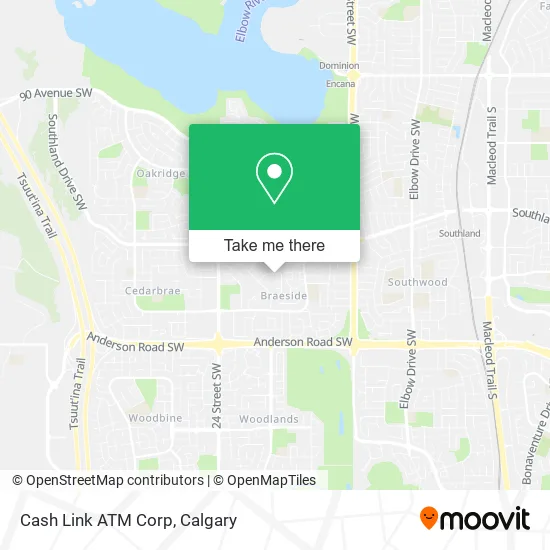 Cash Link ATM Corp map