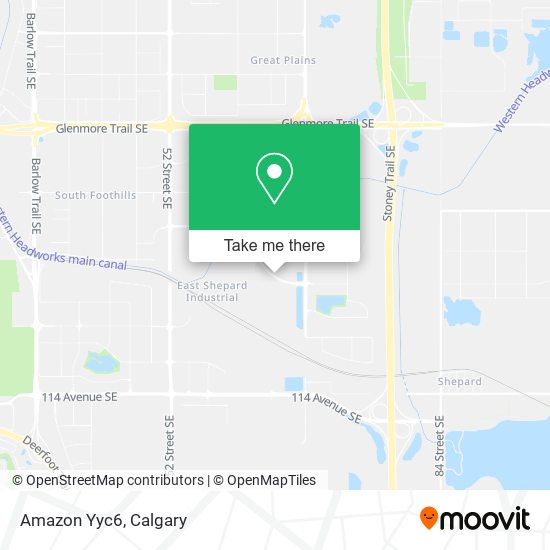 Amazon Yyc6 map