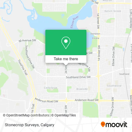 Stonecrop Surveys map
