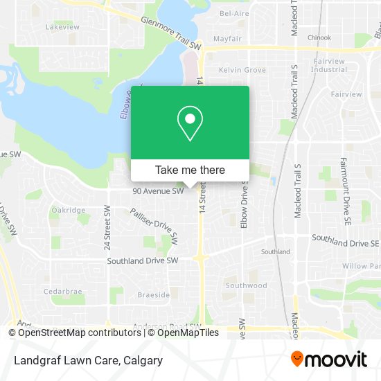 Landgraf Lawn Care map