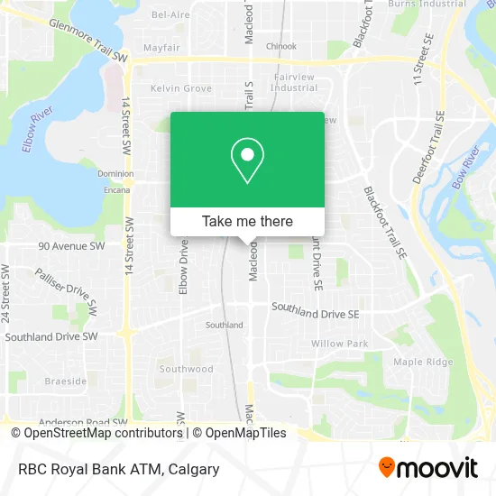 RBC Royal Bank ATM map