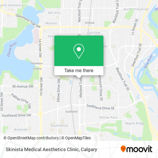 Skinista Medical Aesthetics Clinic map