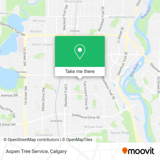 Aspen Tree Service map