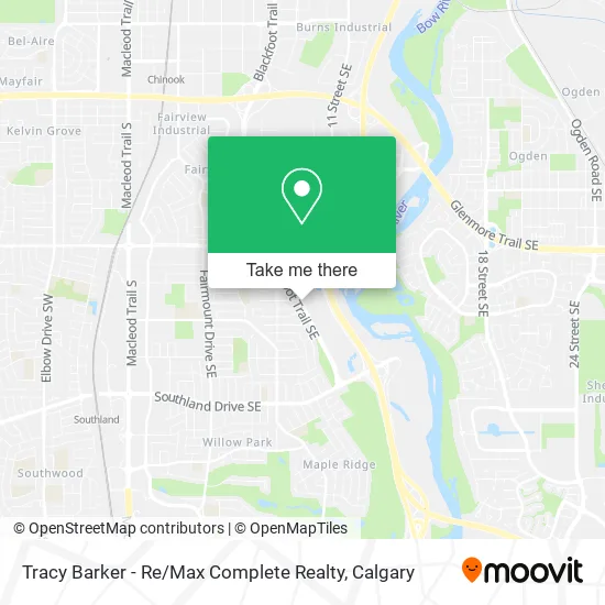 Tracy Barker - Re / Max Complete Realty map