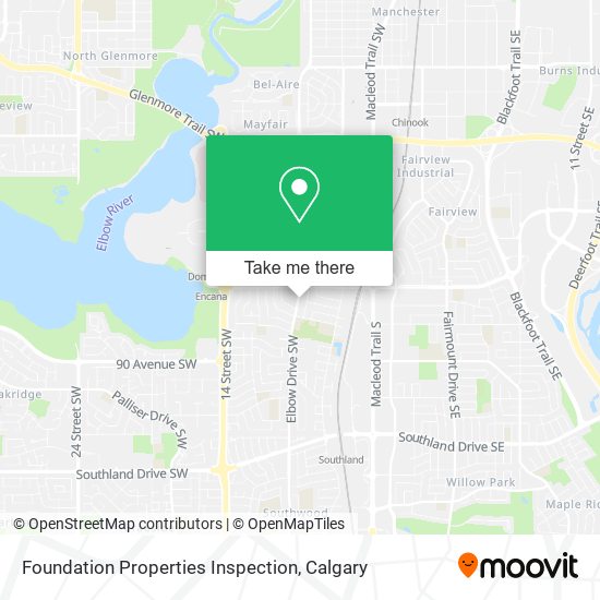 Foundation Properties Inspection map