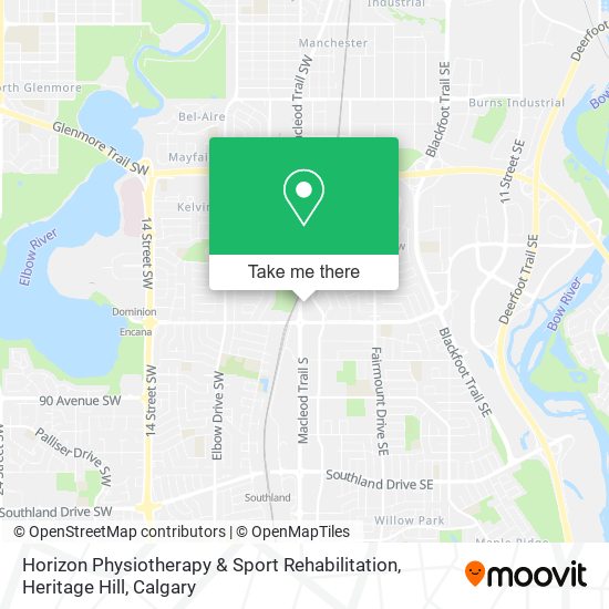 Horizon Physiotherapy & Sport Rehabilitation, Heritage Hill plan