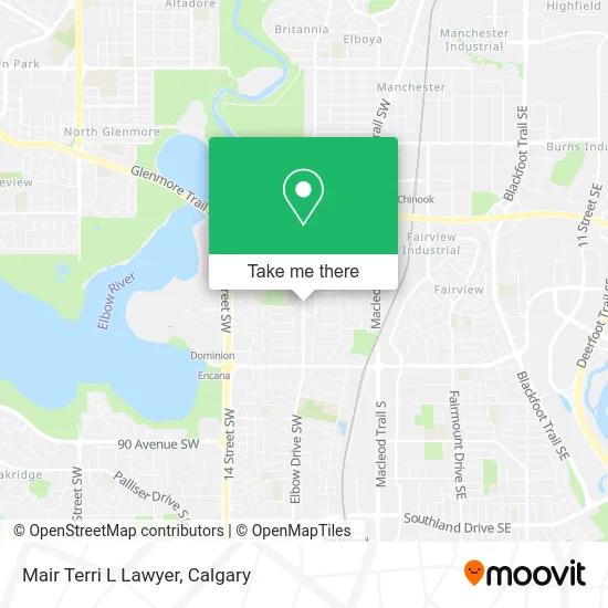 Mair Terri L Lawyer map