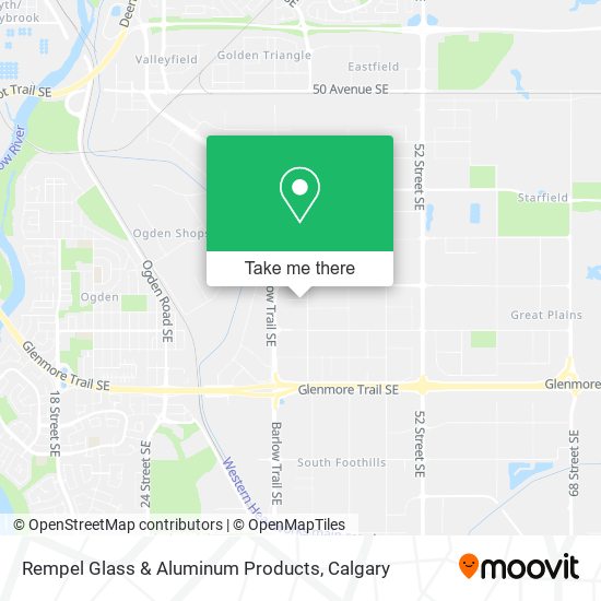 Rempel Glass & Aluminum Products map