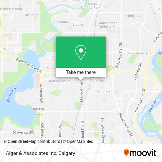 Alger & Associates Inc map
