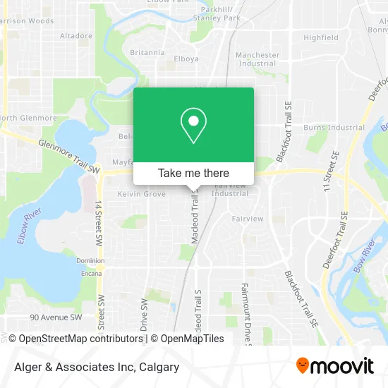 Alger & Associates Inc map